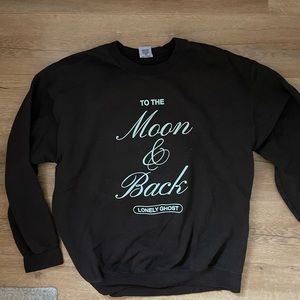 Lonely Ghost To the Moon and Back Sweatshirt